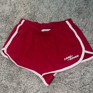 Pacsun Land rover red shorts